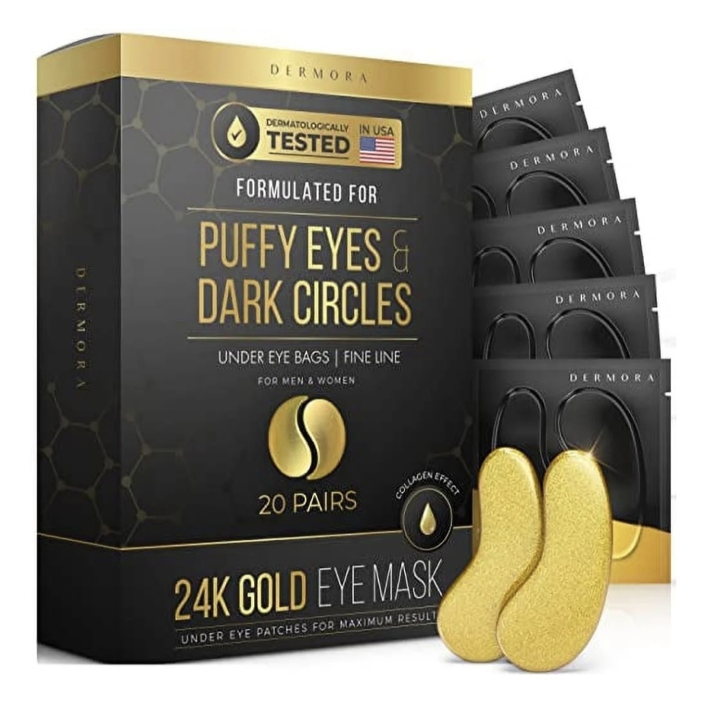 💥💥 24K Gold Eye Mask BRAND NEW, SEALED - Picture 4 of 6